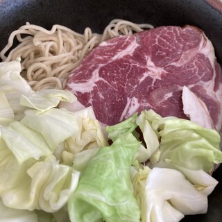 ラムハムキャベツラーメン！